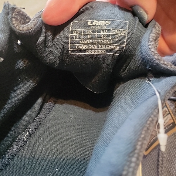 Lamo Tate Size 11 Womens Boat Shoes Navy - Picture 4 of 12